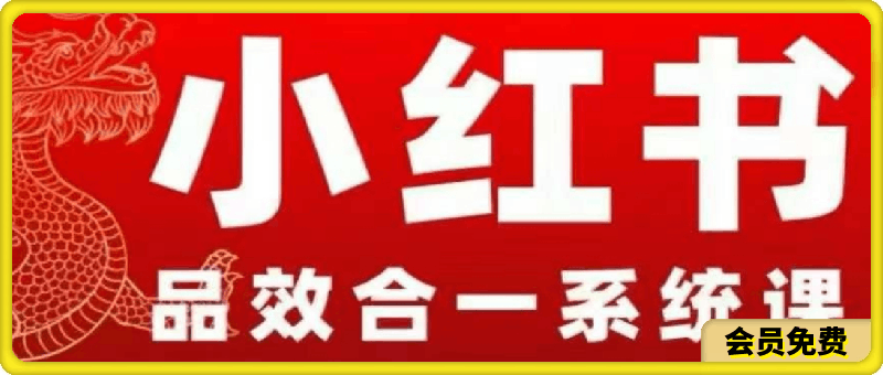 小红书品效合一系统教学，0~1阶段小红书新品投放方法论