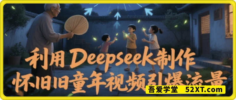 利用Deepseek制作怀旧童年视频引爆流量