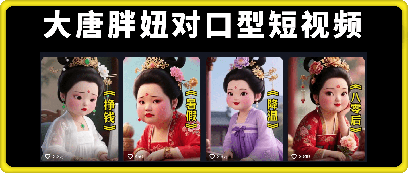 大唐胖妞对口型短视频