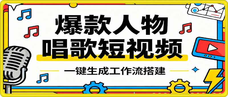 一键生成“爆款人物唱歌“短视频，全流程保姆级教学