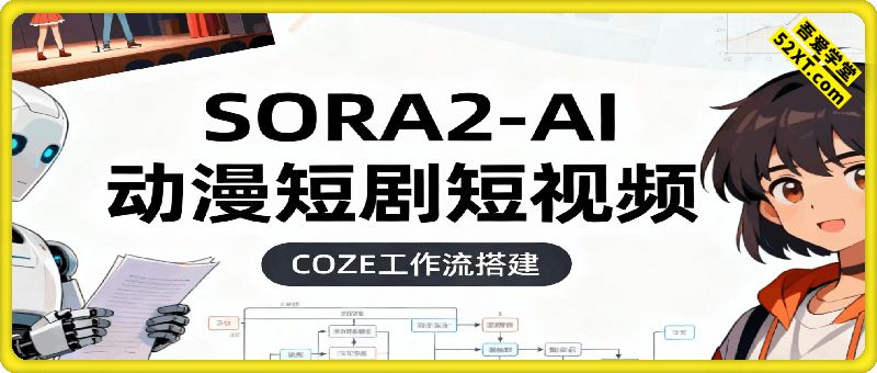 [COZE搭建]一键生成SORA2-AI动漫短剧短视频工作流
