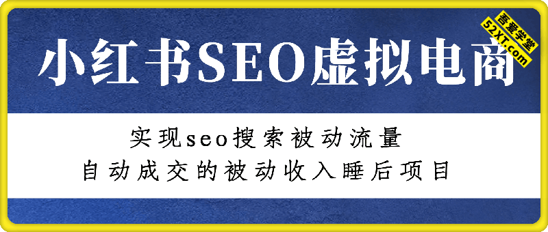 X子小红书SEO虚拟电商