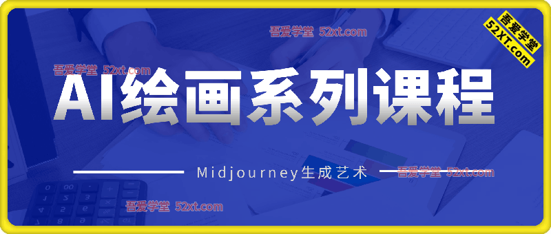 AI绘画系列课程，Midjourney生成艺术