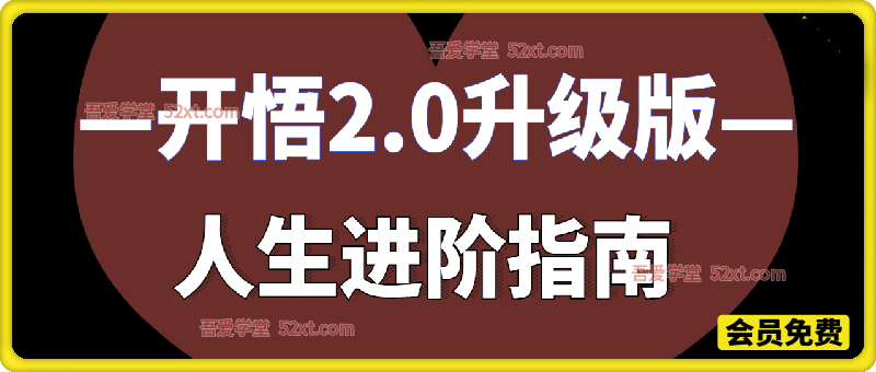 开悟2.0升级版：人生进阶指南