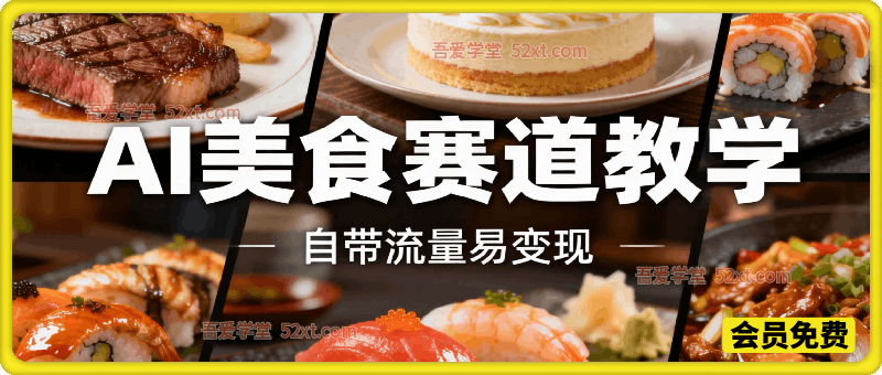 零门槛AI美食赛道解构，自带流量易变现