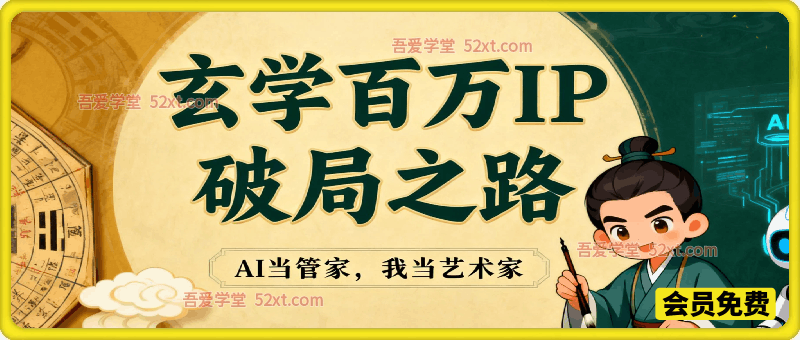 玄学百万 IP 破局之路： AI 当管家，我当艺术家