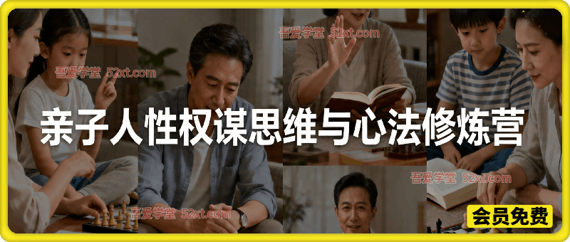 亲子人性权谋思维与心法修炼营
