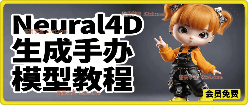 Neural4D生成手办模型教程