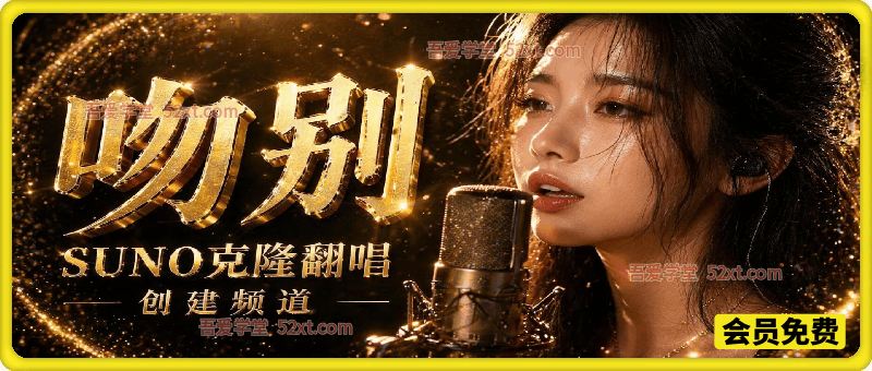 Suno翻唱《吻别》真实人声克隆翻唱，从声线克隆到情绪强化，解锁AI音乐变现