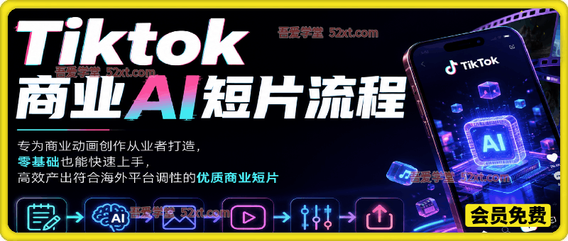 玩转AI工具，打造爆款TikTok商业短片
