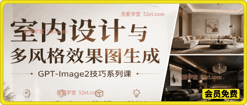 GPT-Image2做室内设计与多风格效果图