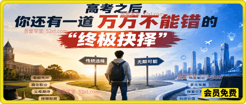 灏泽先生：高考之后，你还有一道万万不能错的“终极抉择”