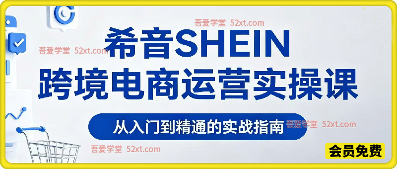 希音SHEIN跨境电商运营实操，从入门到精通的实战指南