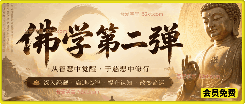 佛学第二弹：还是四个字