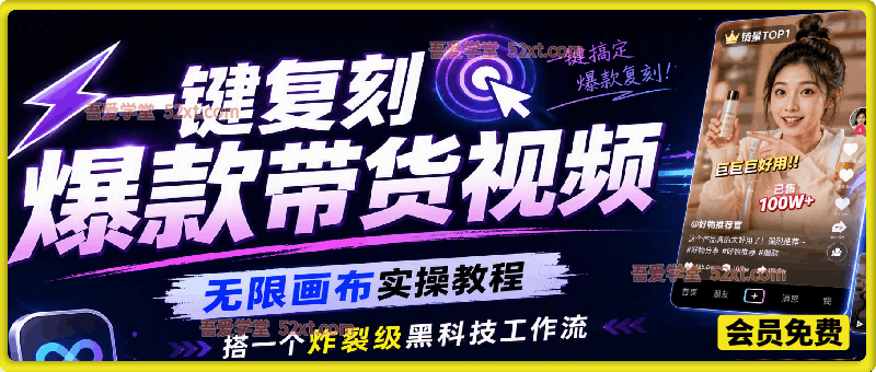 一键复刻爆款带货视频：无限画布实操教程，搭一个炸裂级黑科技工作流