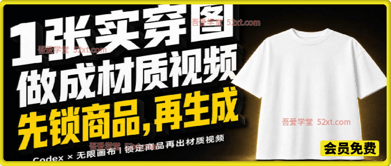 1张实穿图，怎么做成10秒Amazon服装材质视频？关键不是提示词