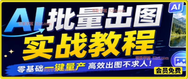 AI批量出图实战教程，素材翻新裂变，静态图转实况，零基础一键量产